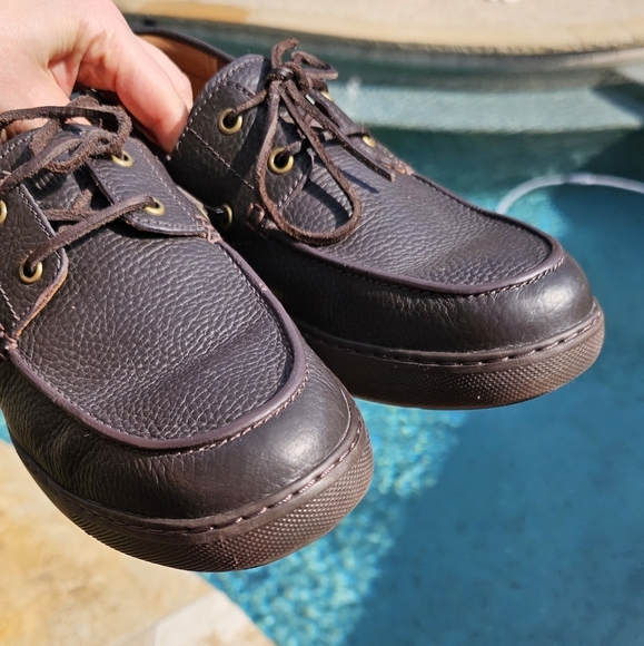 Fitflop LawerenceBOAT SHOES 030 MOKA shoes 11 - Picture 7 of 14